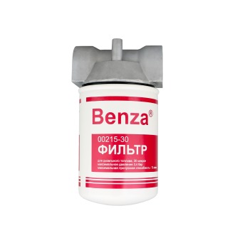 Фильтр дизельного топлива Benza 00215-30 с адаптером